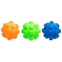 Pískacia maxi lopta 12,5cm mix farieb